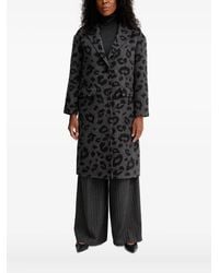 Silvian Heach - Abrigo con estampado de leopardo - Lyst