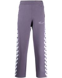 3.PARADIS - Dove-Embroidered Straight-Leg Track-Pant - Lyst