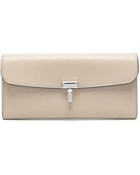 TOTEME - T-Lock Leather Wallet - Lyst