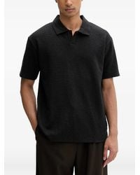 Marc O' Polo - Bouclé Polo-Collar T-Shirt - Lyst