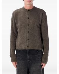 Tonywack - Cardigan Chiné À Boutonnière - Lyst