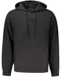 Guess - Logo-Embroidered Drawstring Hoodie - Lyst