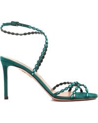 Aquazzura - 85Mm Love Struck Sandals - Lyst