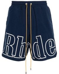 Rhude - Bermuda Shorts Met Logoprint - Lyst