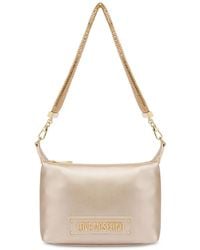 Love Moschino - Schultertasche Mit Logo - Lyst