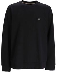 BOSS - Logo-Patch Crew-Neck Sweatshirt - Lyst