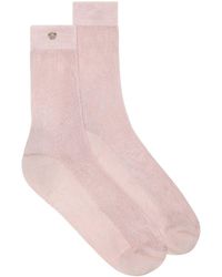 Versace - Medusa-plaque Knitted Socks - Lyst