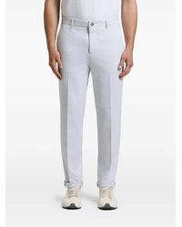 Peserico - Turn-Up Tapered Trousers - Lyst