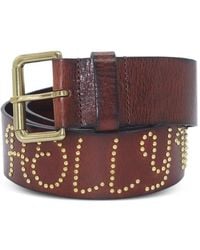 HTC - Friends Of Hollywood Star Leather Belt - Lyst