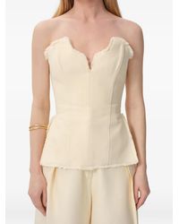 Concepto - Fringed Corset - Lyst