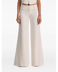 Alice + Olivia - Embellished Flared Trousers - Lyst