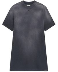 Courreges - Short-Sleeve T-Shirt Mini Dress - Lyst