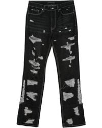 Who Decides War - Gnarly Distressed-finish Jeans - Lyst