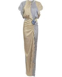 Silvia Tcherassi - Kala Striped Maxi Dress - Lyst