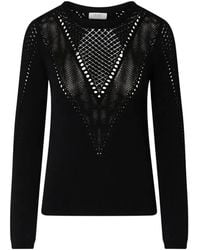 Liu Jo - Knit Top With Cut-Out - Lyst