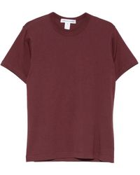 Comme des Garçons - Crew-Neck Cotton T-Shirt - Lyst
