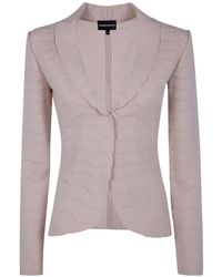 Emporio Armani - Dawn Wave Pattern Jacket - Lyst