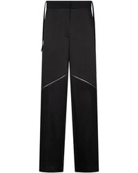Liu Jo - Zip Wide Trousers - Lyst