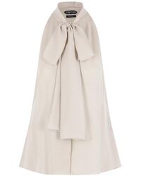 Tom Ford - Bow-Detail Halterneck Top - Lyst