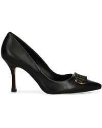 Twinset - Zapatos de tacón de 90 mm con placa del logo - Lyst