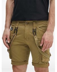 Alpha Industries - Utility Logo-Patch Cargo Shorts - Lyst