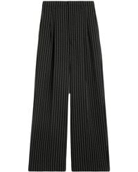 Ami Paris - Wide-Leg Virgin-Wool Trousers - Lyst