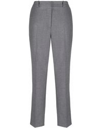 Incotex - Cropped Straight Leg Trousers - Lyst