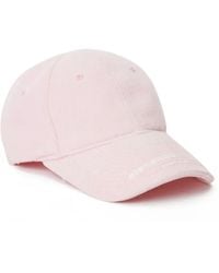 Alexander Wang - Distressed Logo Baseball Cap - Lyst
