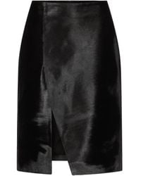 Loulou de Saison - Falda midi MYRA asimétrica - Lyst