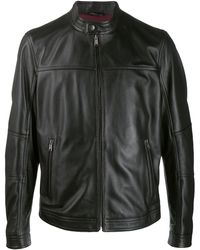 BOSS by Hugo Boss Jack Met Gesmockte Kraag - Zwart