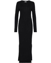 Brunello Cucinelli - Sequined Long Dress - Lyst
