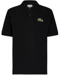 Lacoste - Logo-Patch Polo Shirt - Lyst