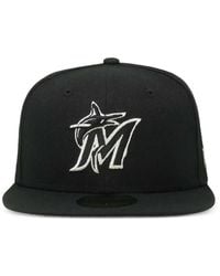 KTZ - 59Fifty Miami Marlins Authentic Fitted Cap - Lyst