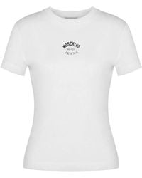 Moschino - T-Shirt Met Logo - Lyst