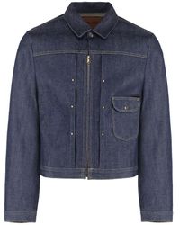 Moorer - Giacca Denim Johannes - Lyst