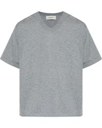 Lisa Yang - Brayden V-Neck T-Shirt - Lyst