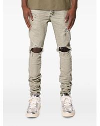 Purple Brand - Distressed-Effect Skinny-Fit Jeans - Lyst