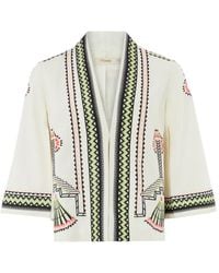 Temperley London - Veste En Lin Avalon À Broderies - Lyst