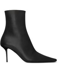 Saint Laurent - Ashley Booties - Lyst