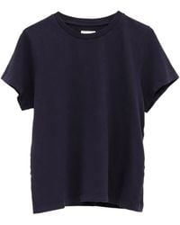 KHAITE - Short-Sleeve Crew-Neck T-Shirt - Lyst