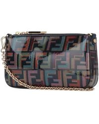 Fendi - Baguette Chain-Strap Clutch Bag - Lyst
