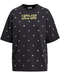 Essentiel Antwerp - Kourse Stud-Embellished T-Shirt - Lyst