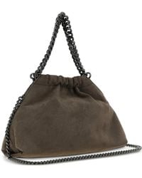 Stella McCartney - Falabella Mini Drawstring Shoulder Bag - Lyst