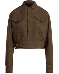 Ralph Lauren - Belted Flap-Pocket Jacket - Lyst