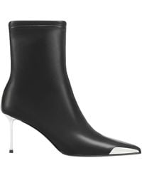 POTAMY - Leather Ankle Boots - Lyst