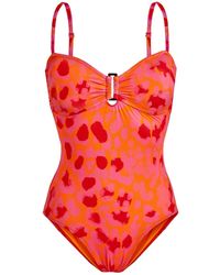 Vilebrequin - Lucette Abstract-Print Swimsuit - Lyst