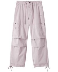 Mini Cream - Drawstring-Waist Cargo Trousers - Lyst