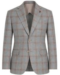 Pal Zileri - Blazer À Carreaux - Lyst