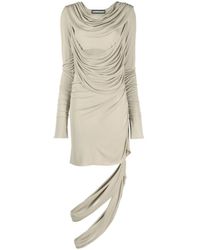 ANDREADAMO - Draped Cut-Out Dress - Lyst