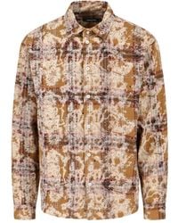DSquared² - Bleached Sparkly Check Shirt - Lyst